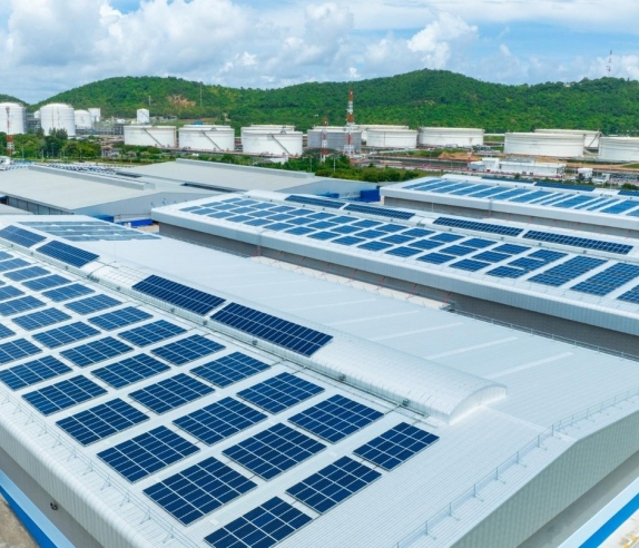 Industrial processing facility for solar energy assessment