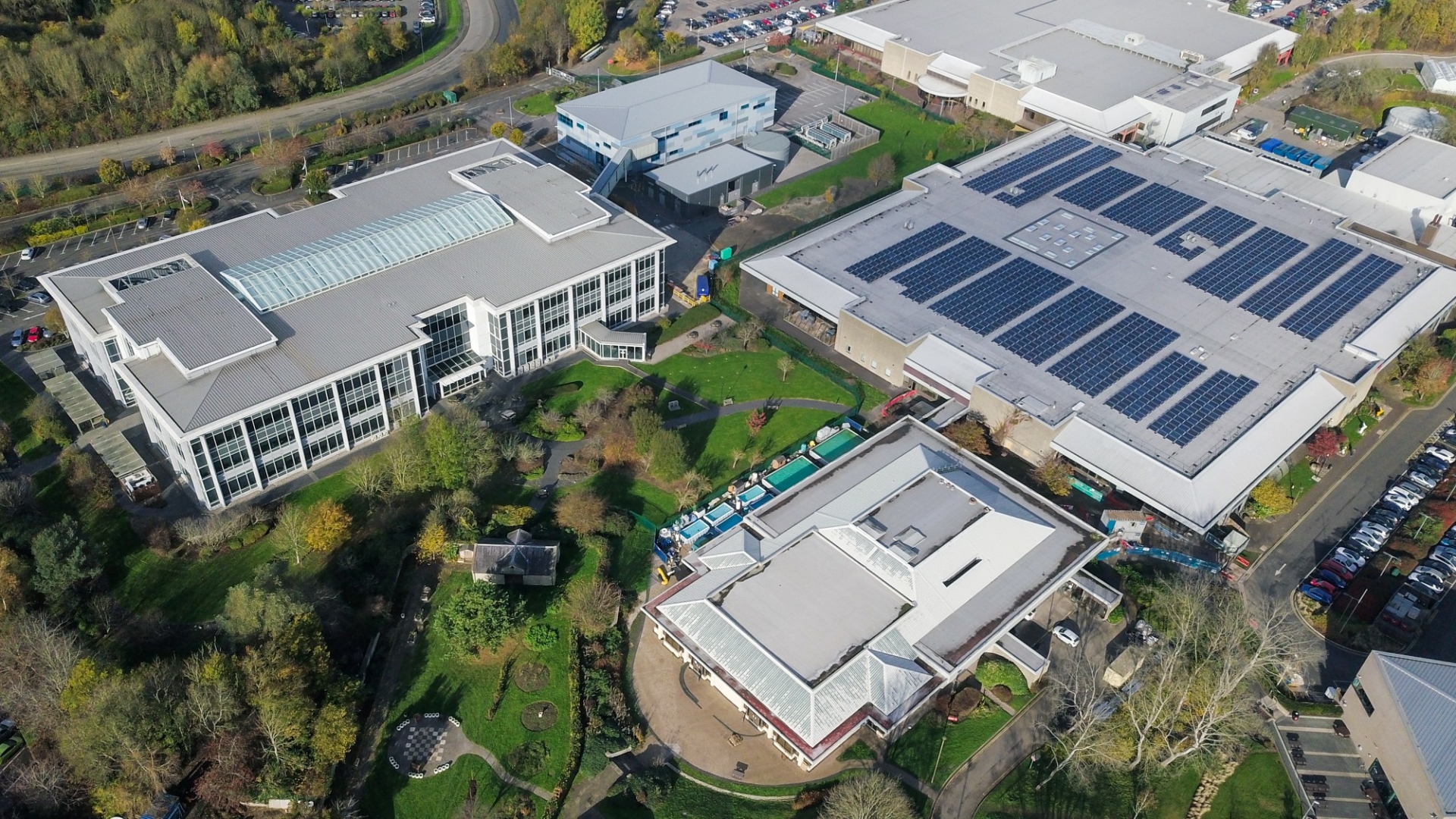 Industrial solar energy project