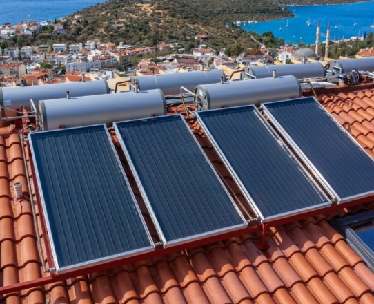 Inspection and maintenance of a solar water heating system